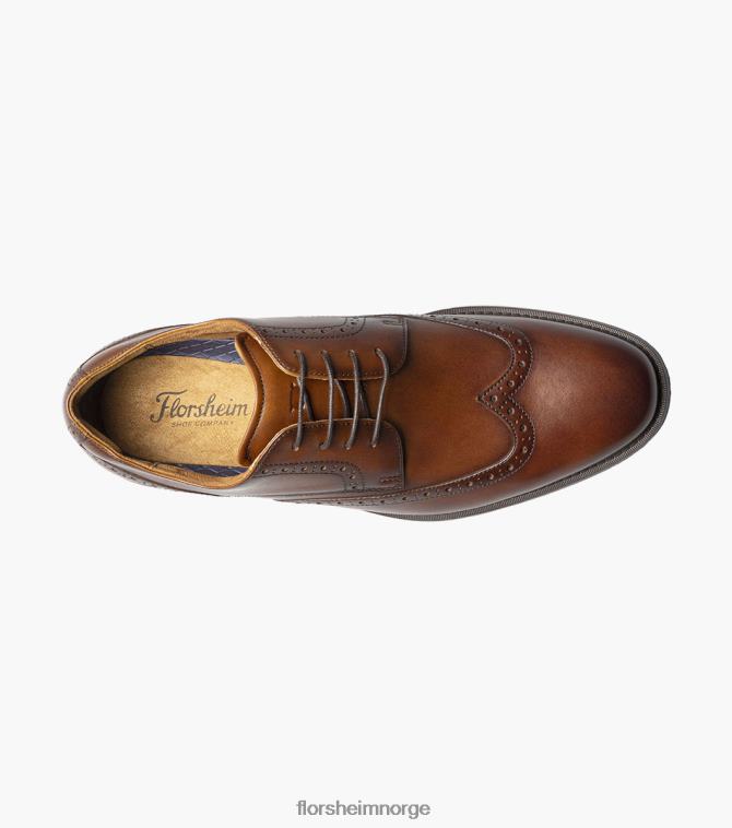 nei Florsheim menn fottøy santucci vingespiss oxford konjakk 08PX62161