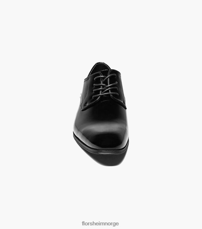nei Florsheim menn fottøy tux vanlig tå oxford svart patent 08PX62176