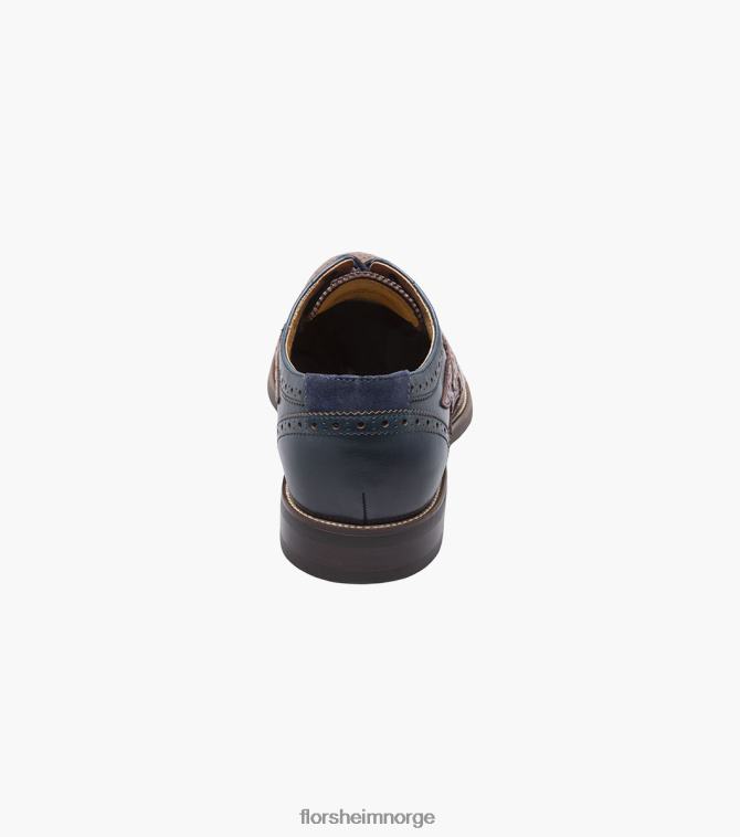 nei Florsheim menn fottøy uptown krydret vingetipp oxford cognac multi 08PX62110