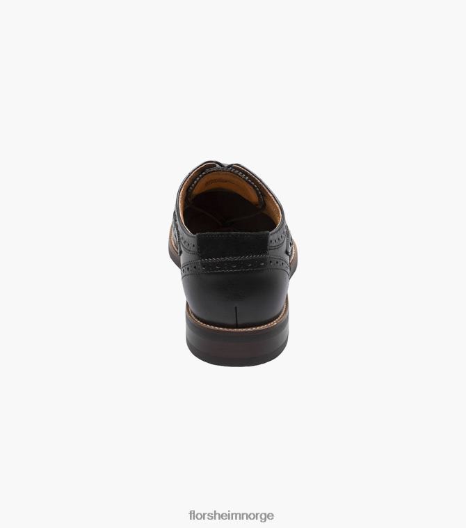 nei Florsheim menn fottøy uptown krydret vingetipp oxford svart 08PX62111