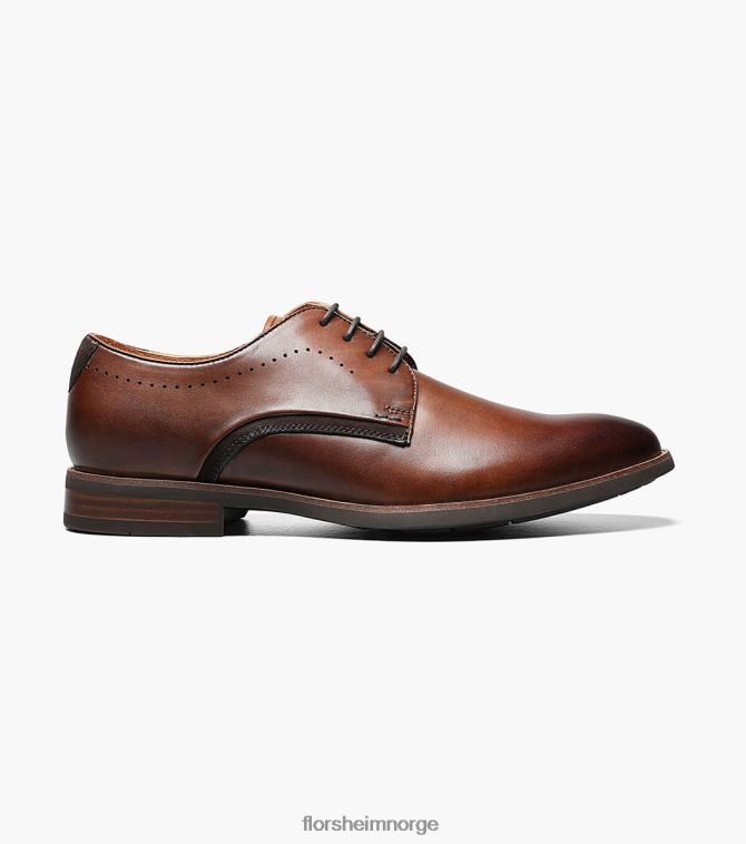 nei Florsheim menn fottøy uptown plain toe oxford konjakk 08PX62239