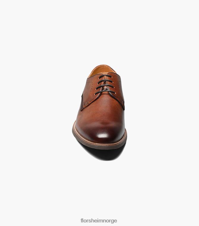 nei Florsheim menn fottøy uptown plain toe oxford konjakk 08PX62239