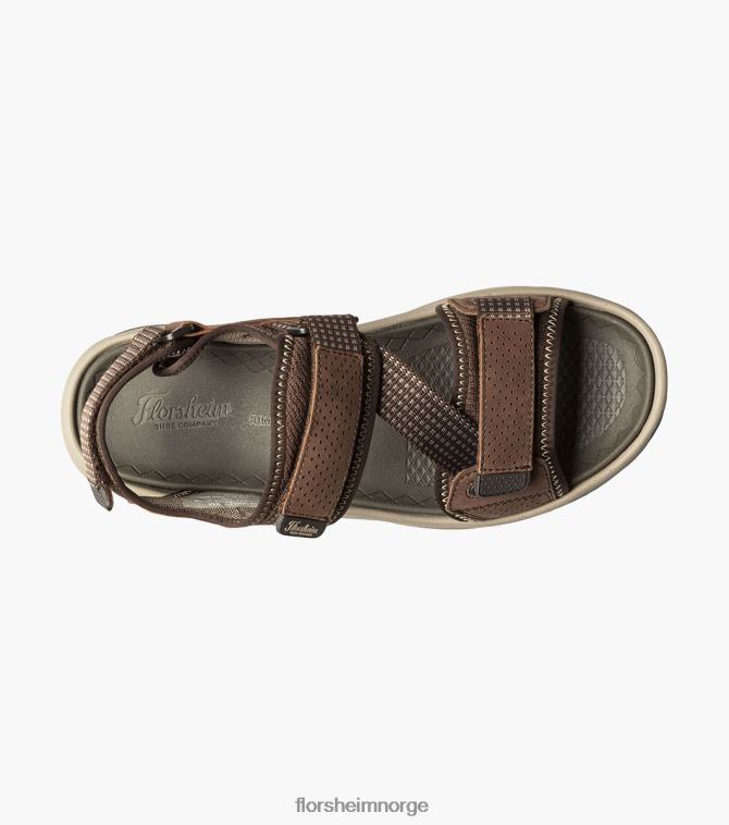 nei Florsheim menn fottøy tread lite 2 elvesandaler brun lm 08PX62374