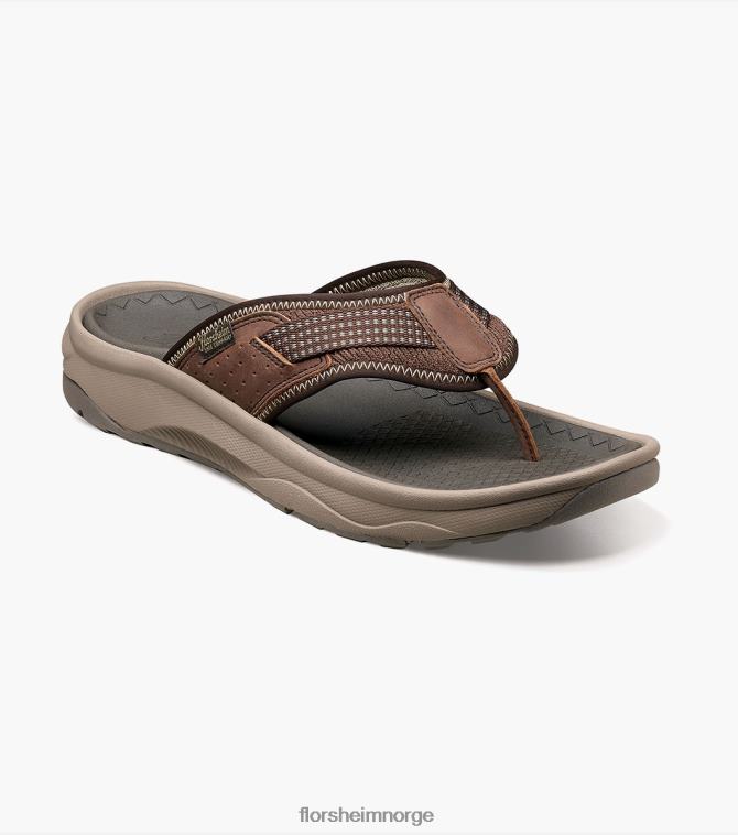 nei Florsheim menn fottøy tread lite 2 string-sandal brun lm 08PX62369