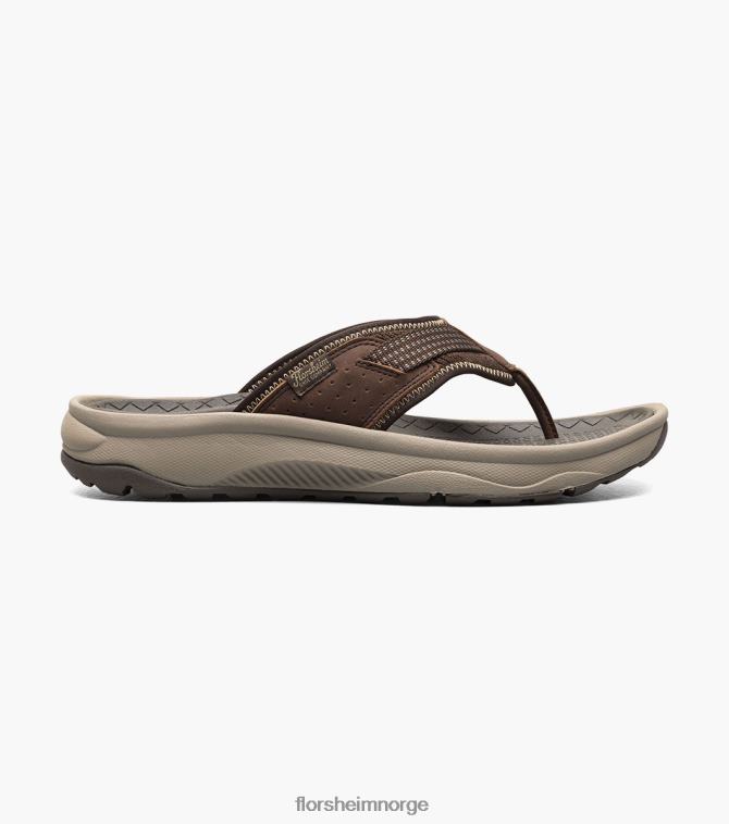nei Florsheim menn fottøy tread lite 2 string-sandal brun lm 08PX62369