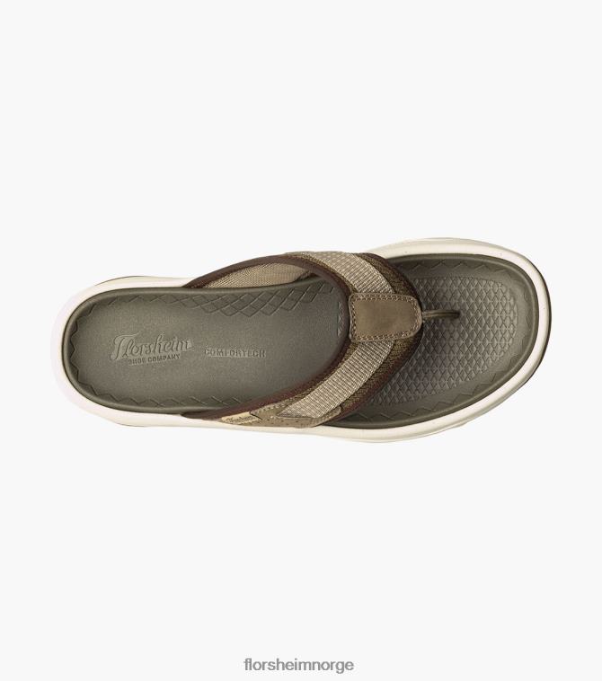nei Florsheim menn fottøy tread lite 2 string-sandal taupe 08PX62371