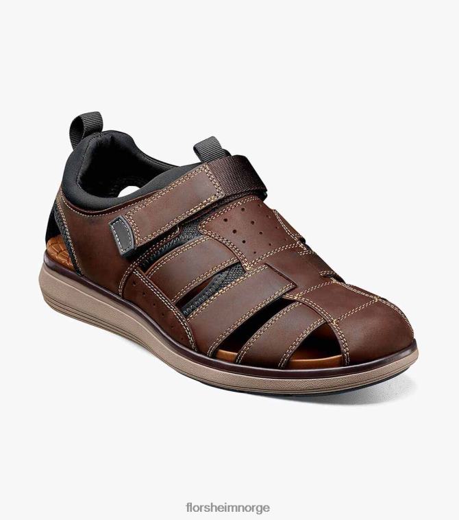 nei Florsheim menn fottøy venture fisherman sandal brun lm 08PX62376