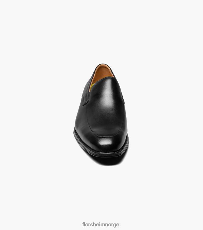 nei Florsheim menn fottøy amelio moc toe venetiansk slip på svart 08PX62258