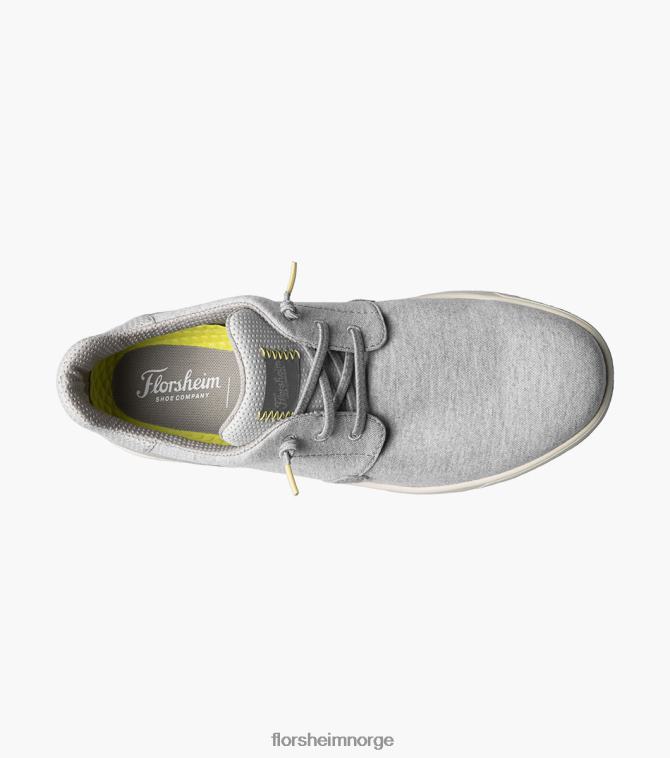 nei Florsheim menn fottøy crossover lerret vanlig tå slip på lysegrå 08PX6213