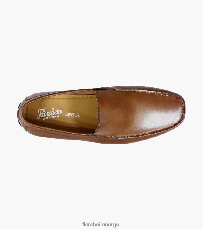 nei Florsheim menn fottøy dubino moc toe venetian slip på konjakk 08PX62279