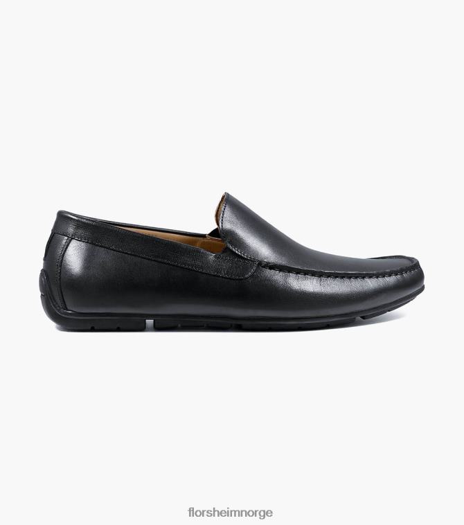 nei Florsheim menn fottøy dubino moc toe venetian slip på svart 08PX62281