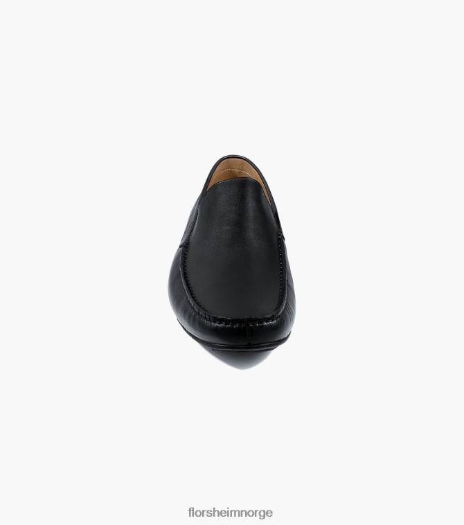 nei Florsheim menn fottøy dubino moc toe venetian slip på svart 08PX62281