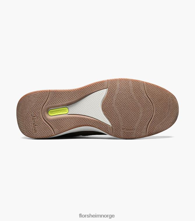 nei Florsheim menn fottøy great lakes canvas moc toe slip on marinen 08PX62382