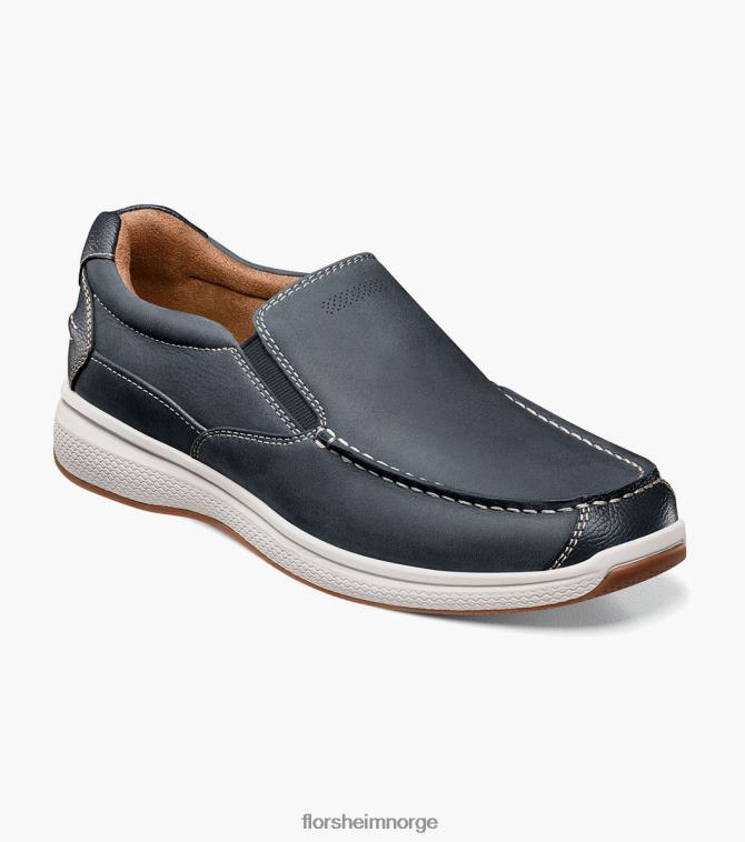 nei Florsheim menn fottøy great lakes moc toe slip på indigo 08PX62357