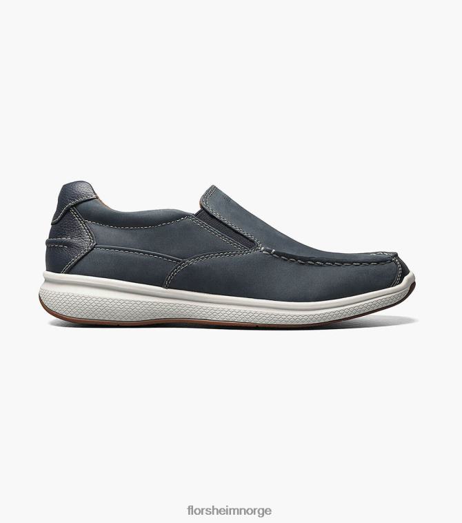 nei Florsheim menn fottøy great lakes moc toe slip på indigo 08PX62357