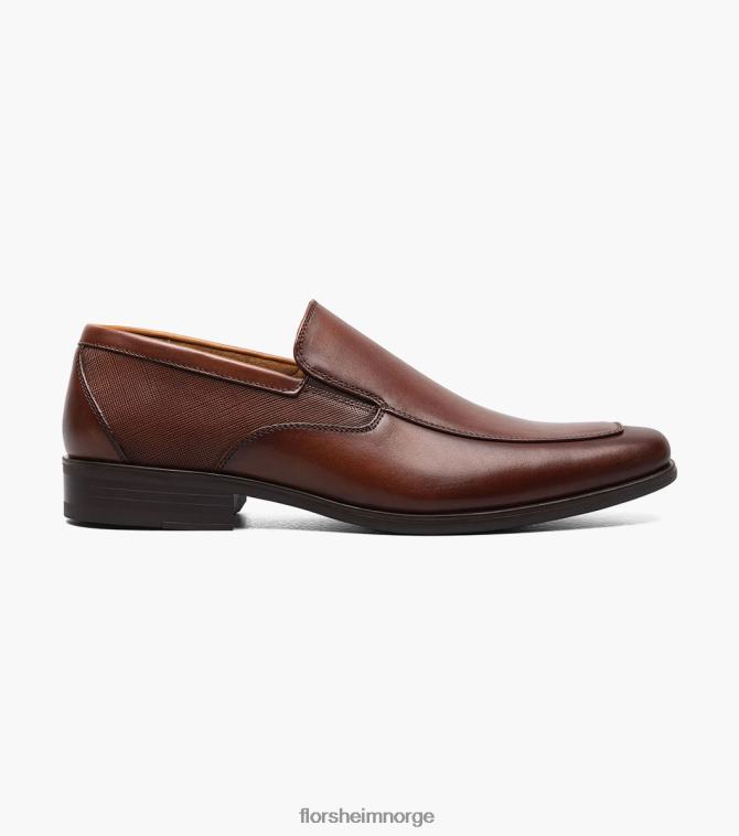 nei Florsheim menn fottøy jackson moc toe slip on konjakk 08PX62155