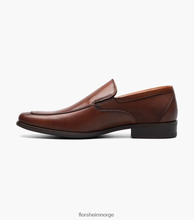 nei Florsheim menn fottøy jackson moc toe slip on konjakk 08PX62155