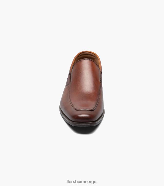 nei Florsheim menn fottøy jackson moc toe slip on konjakk 08PX62155