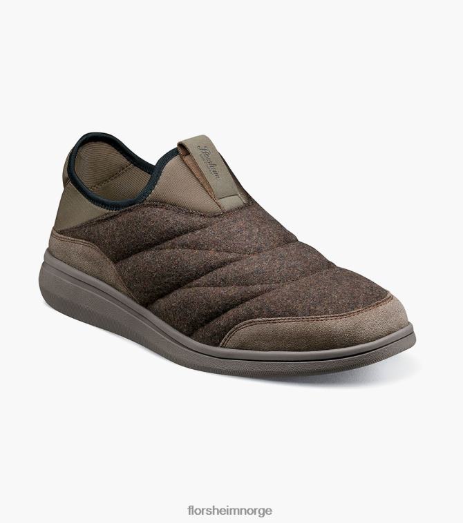 nei Florsheim menn fottøy java ull moc toe slip on brun 08PX62341