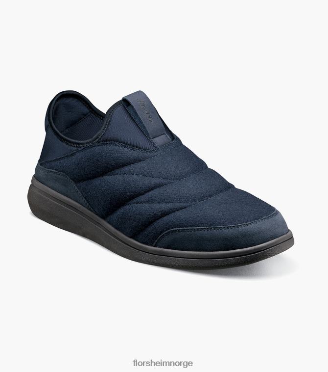 nei Florsheim menn fottøy java ull moc toe slip on marinen 08PX62342