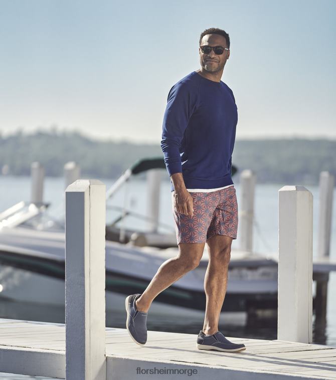 nei Florsheim menn fottøy lakeside canvas moc toe slip on marinen 08PX6211