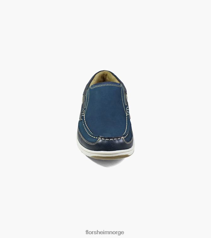 nei Florsheim menn fottøy lakeside moc toe slip på marinen 08PX62361