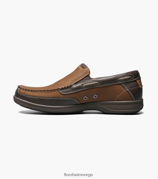 nei Florsheim menn fottøy lakeside moc toe slip på stein 08PX62363