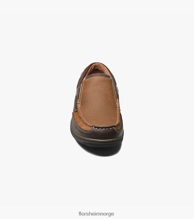 nei Florsheim menn fottøy lakeside moc toe slip på stein 08PX62363