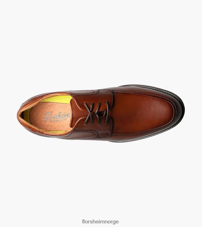 nei Florsheim menn fottøy midtown moc toe slip på konjakk 08PX6290