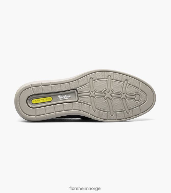 nei Florsheim menn fottøy motion moc toe slip på marineblå nubuck 08PX62327