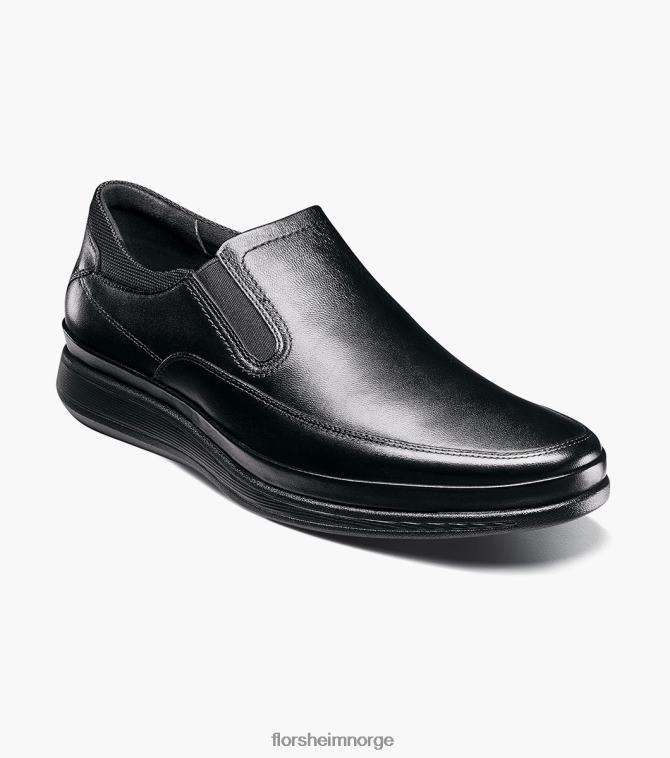nei Florsheim menn fottøy motion moc toe slip på svart 08PX62328