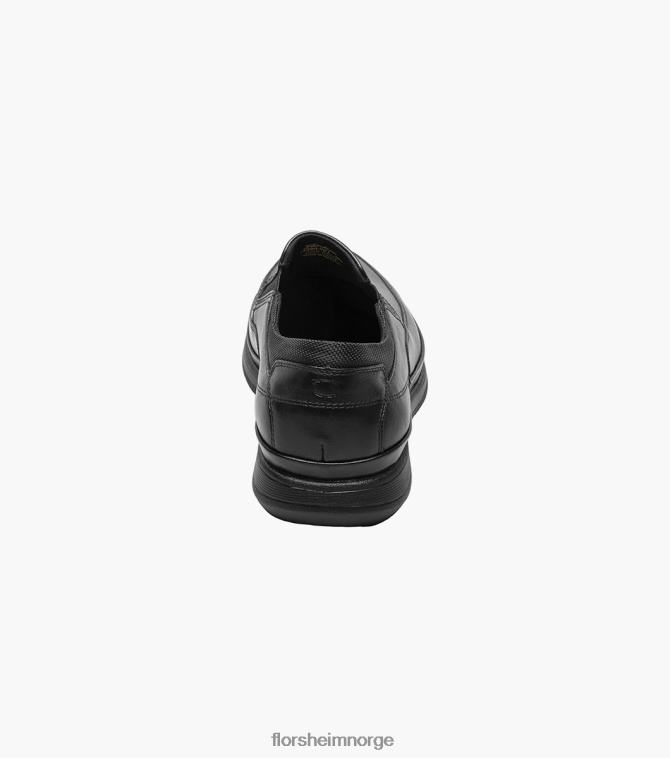 nei Florsheim menn fottøy motion moc toe slip på svart 08PX62328