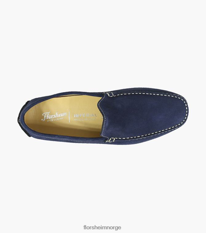 nei Florsheim menn fottøy navono moc toe venetian slip on indigo 08PX62264