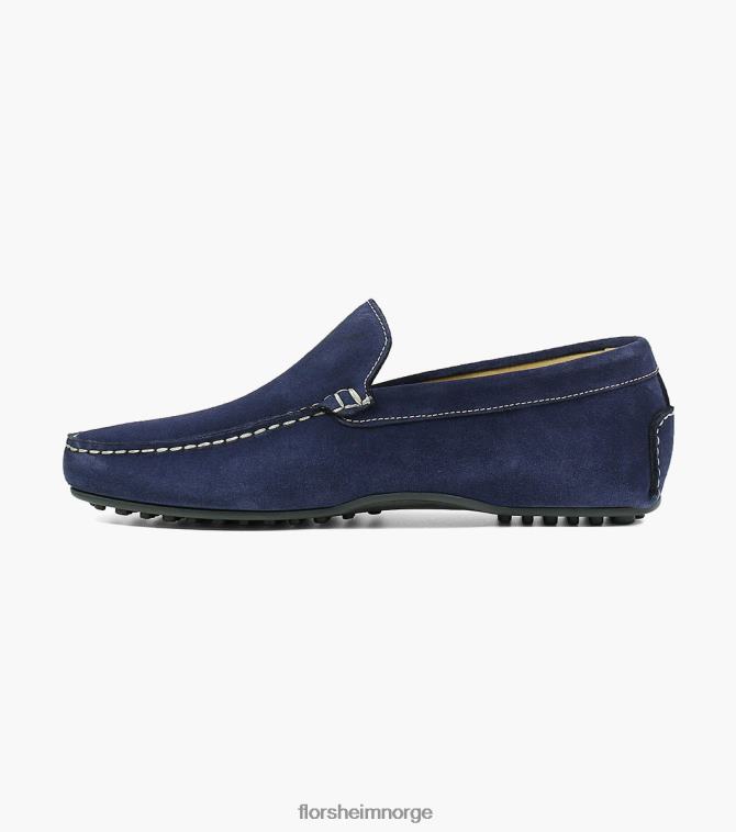 nei Florsheim menn fottøy navono moc toe venetian slip on indigo 08PX62264