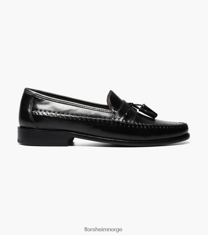 nei Florsheim menn fottøy pazzano moc toe dusk slip på svart 08PX62283