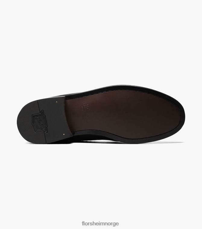 nei Florsheim menn fottøy pazzano moc toe dusk slip på svart 08PX62283