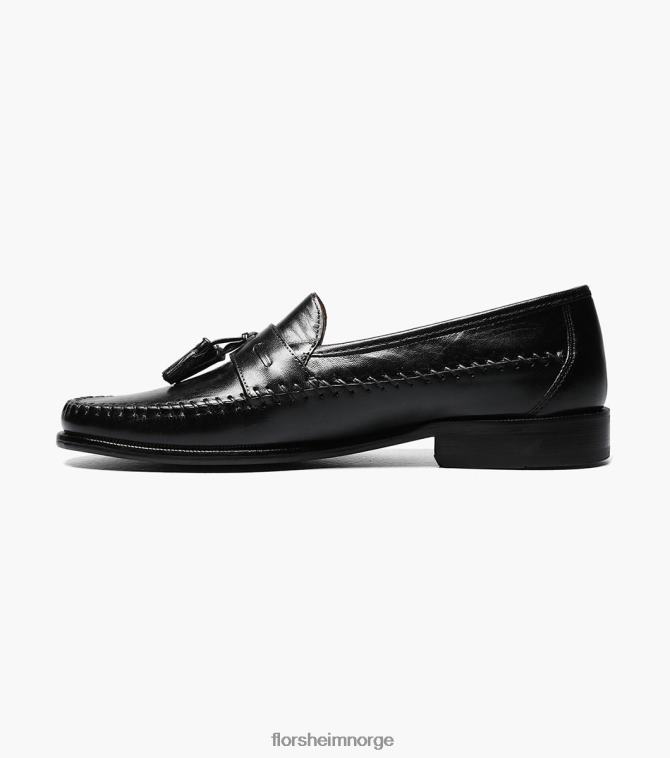 nei Florsheim menn fottøy pazzano moc toe dusk slip på svart 08PX62283