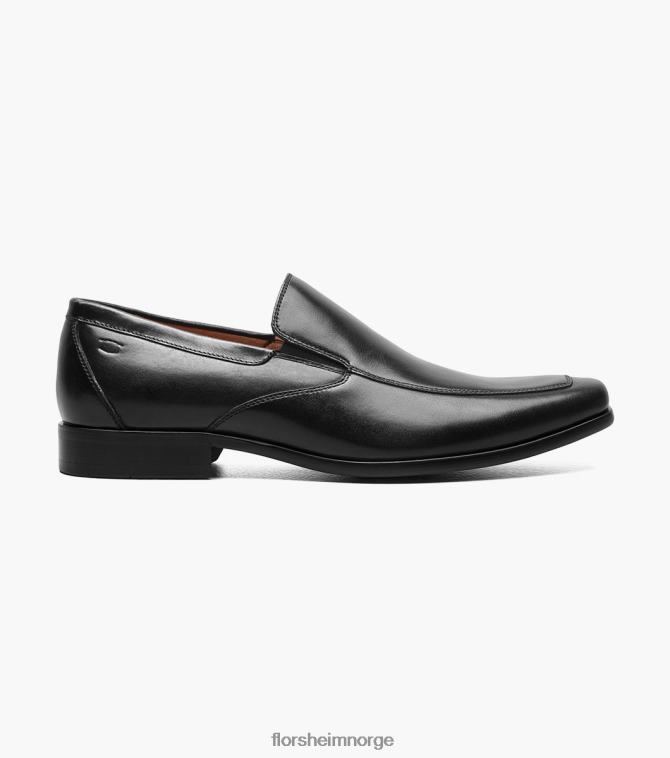 nei Florsheim menn fottøy postino 2 moc toe venetian slip on svart glatt 08PX62122