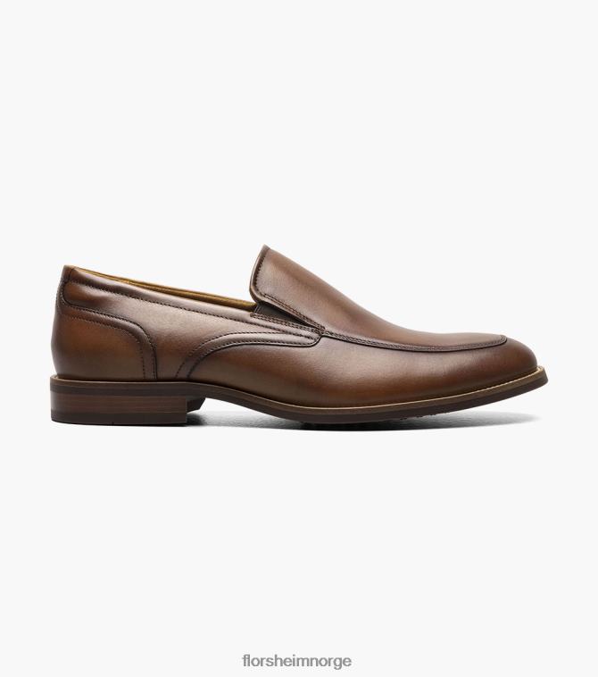 nei Florsheim menn fottøy rucci moc toe slip on konjakk 08PX6249