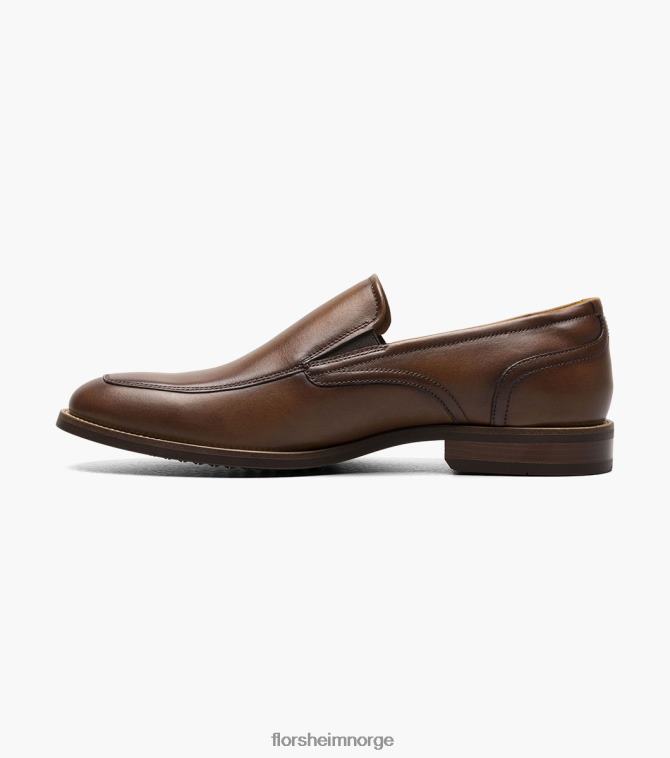 nei Florsheim menn fottøy rucci moc toe slip on konjakk 08PX6249
