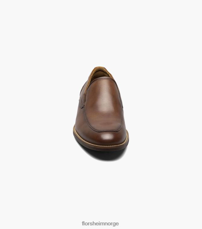 nei Florsheim menn fottøy rucci moc toe slip on konjakk 08PX6249