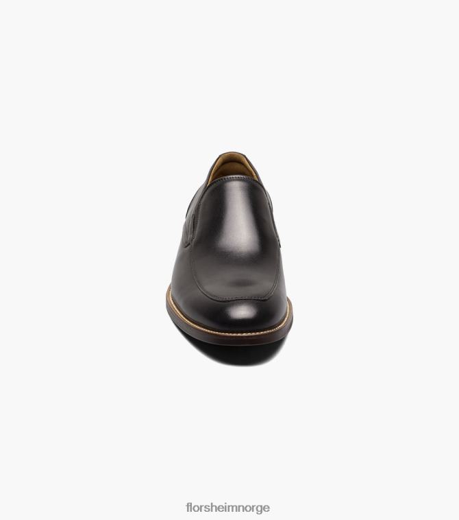nei Florsheim menn fottøy rucci moc toe slip on svart 08PX6250