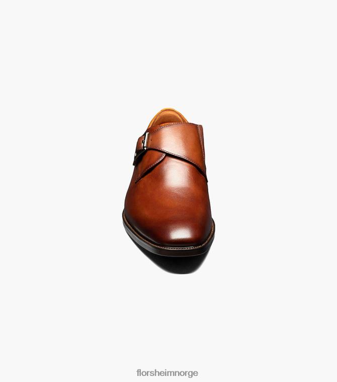 nei Florsheim menn fottøy sorrento enkel munkestropp med enkel tå konjakk 08PX62146