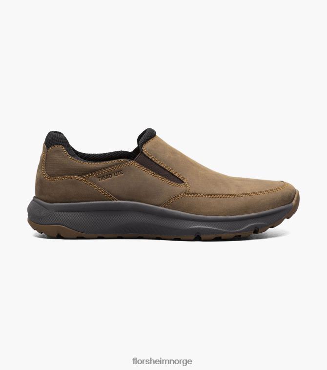nei Florsheim menn fottøy tread lite 1 moc toe slip on brun lm 08PX62307