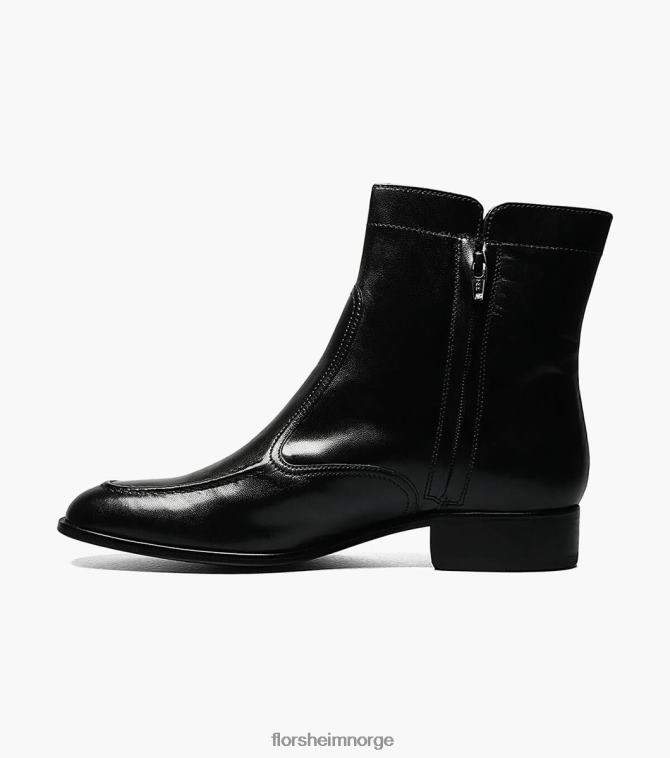 nei Florsheim menn fottøy essex moc toe glidelåsstøvel svart 08PX62261
