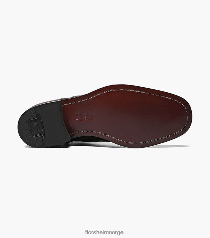 nei Florsheim menn fottøy essex moc toe glidelåsstøvel svart kirsebær 08PX62260