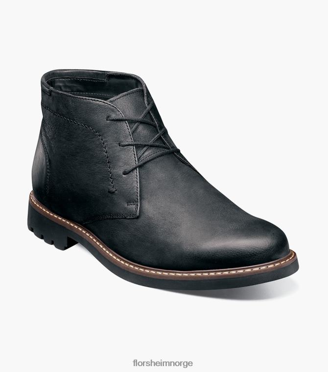 nei Florsheim menn fottøy felt vanlig tå chukka støvel svart nubuck 08PX62249