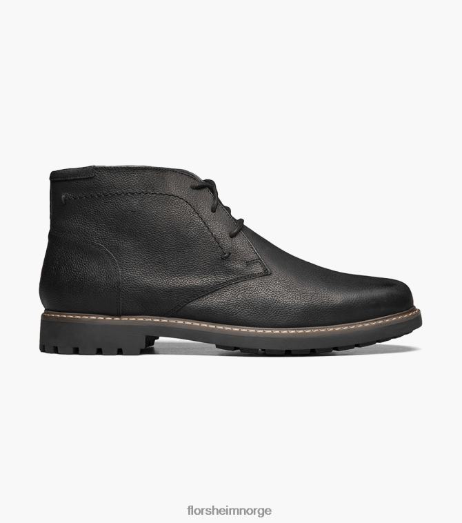nei Florsheim menn fottøy felt vanlig tå chukka støvel svart nubuck 08PX62249