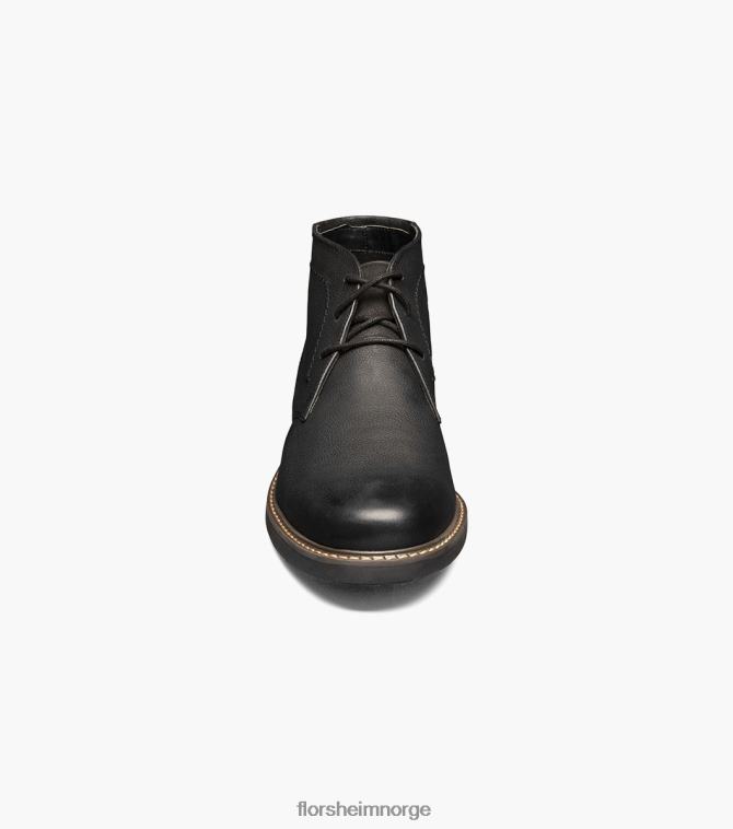 nei Florsheim menn fottøy felt vanlig tå chukka støvel svart nubuck 08PX62249