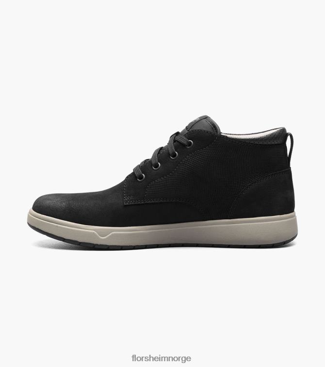 nei Florsheim menn fottøy heist 2 vanlig tå chukka støvel svart nubuck 08PX6230